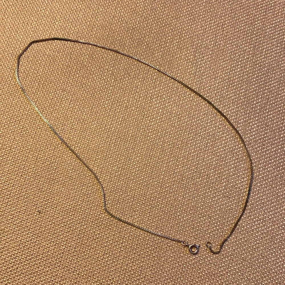 Silver necklace